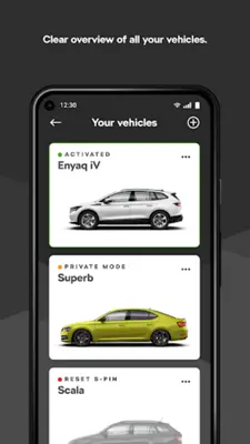 MyŠkoda Essentials android App screenshot 5